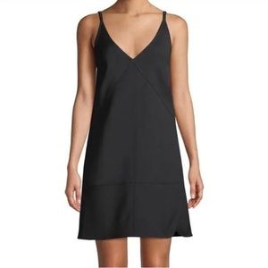 Helmut Lang Black Nylon Mini Dress Size 12